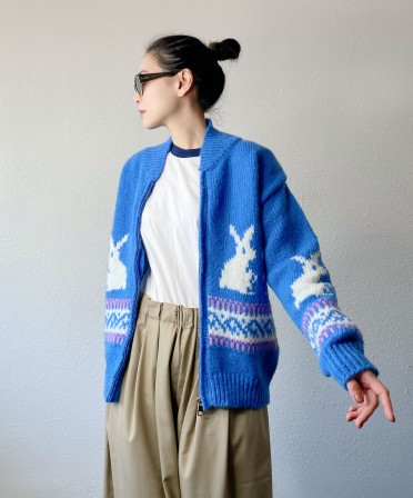 Blue Rabbit Cardigan #250115